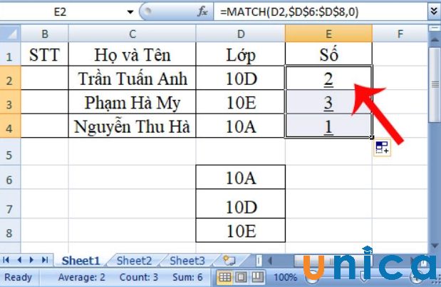 Ham-Match-trong-Excel
