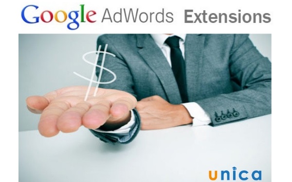 Hiệu quả của các tiện ích mở rộng trong quảng cáo google adwords