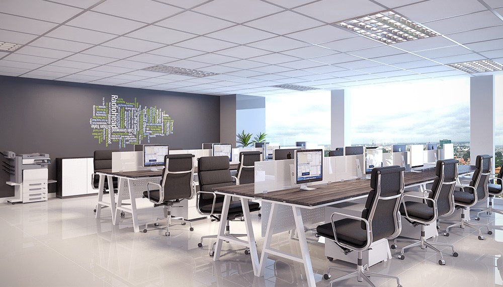 Bạn cần lưu ý về ánh sáng khi thiết kế nội thất văn phòng